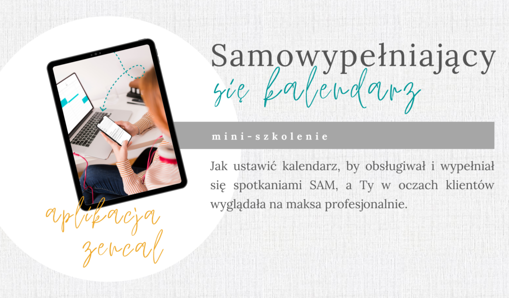 Mini-szkolenie "Samowypełniający się kalendarz" + 3 bonusy (standard)